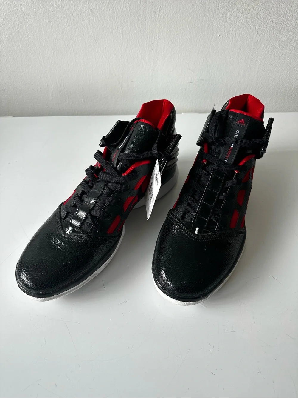 Adidas adizero Rose 2 Men Basketball Shoes - Black & Red - NWT Size 13